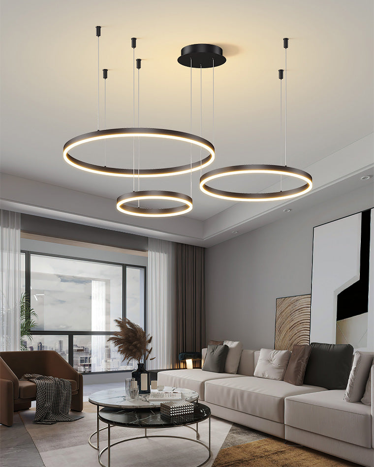 WOMO Lustre Multiple Cercle Led-WM2003