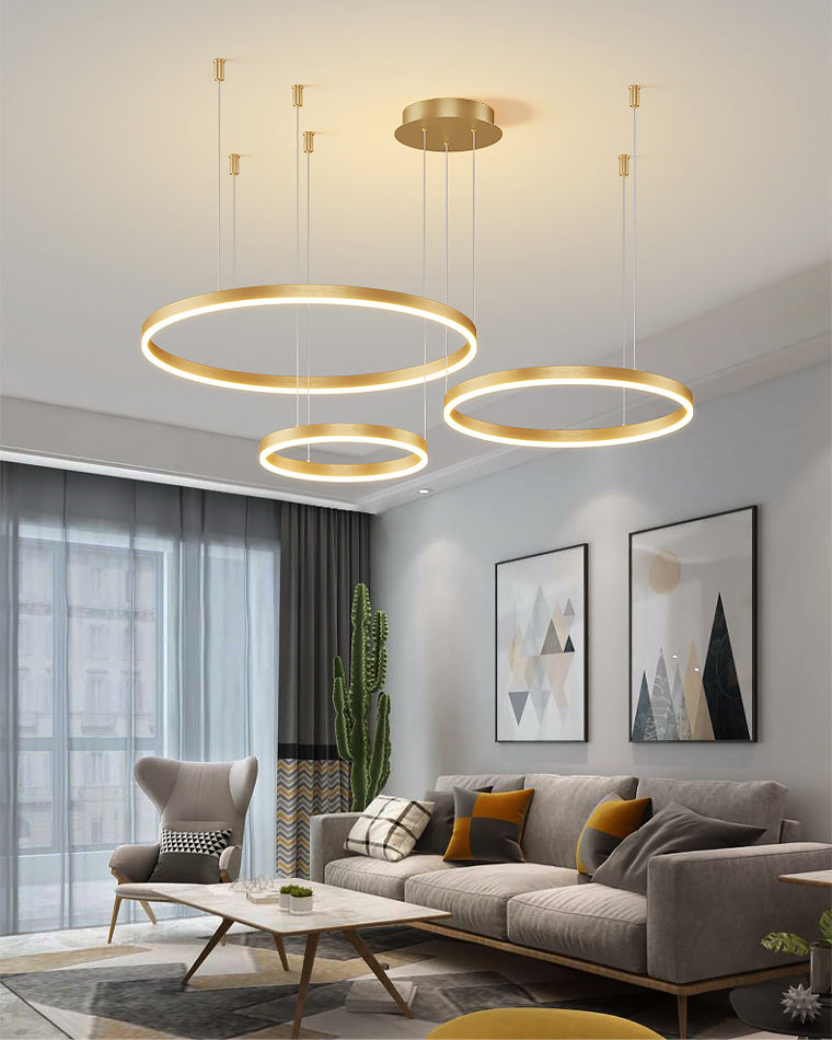WOMO Lustre Multiple Cercle Led-WM2003