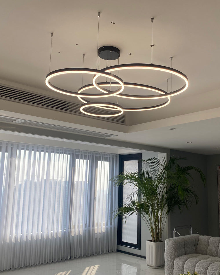 WOMO Lustre Multiple Cercle Led-WM2003