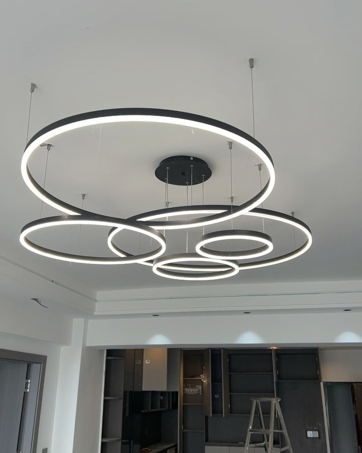 WOMO Lustre Multiple Cercle Led-WM2003
