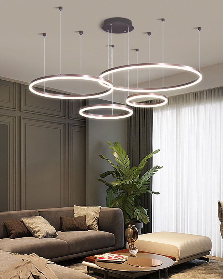 WOMO Lustre Multiple Cercle Led-WM2003
