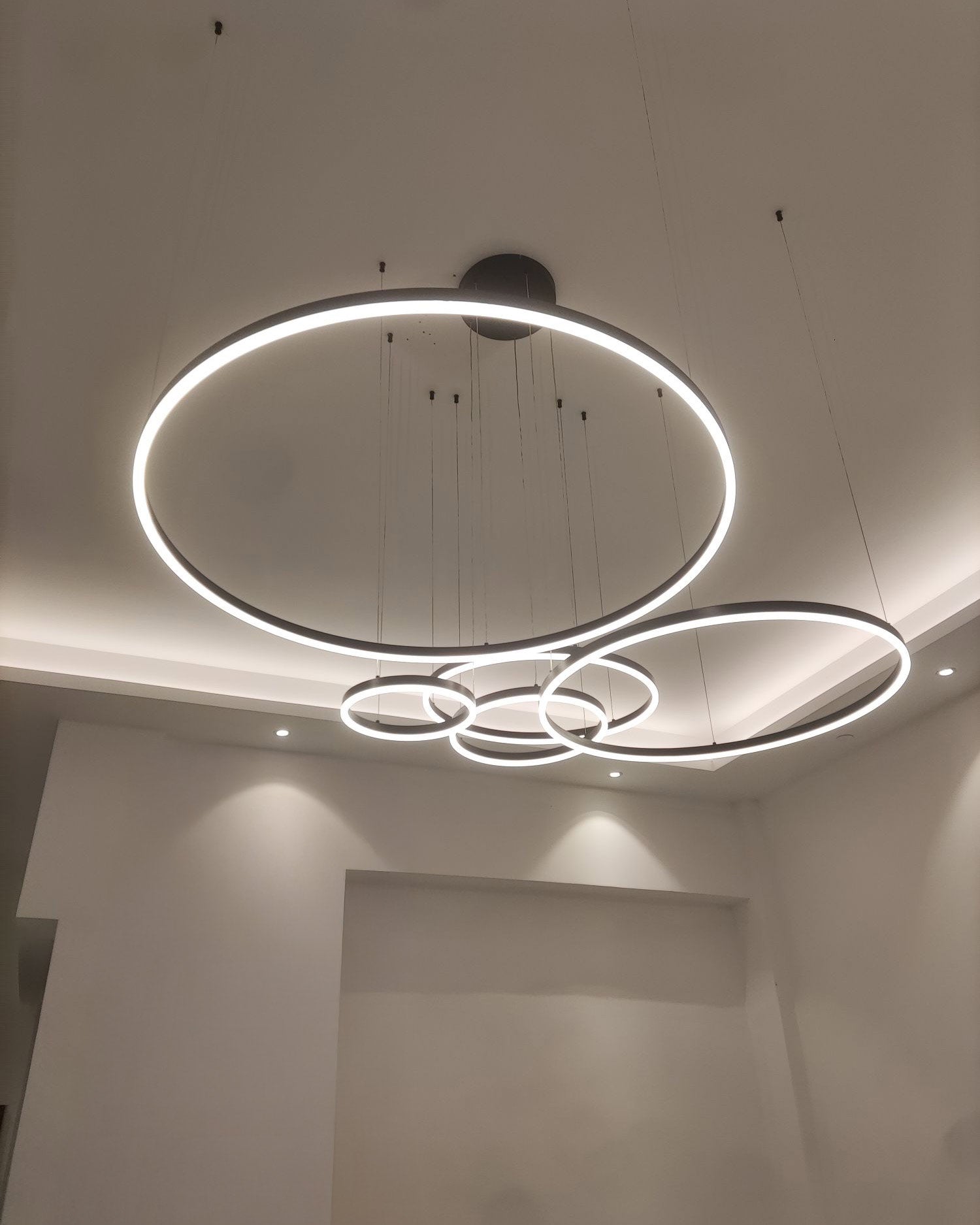 WOMO Lustre Multiple Cercle Led-WM2003