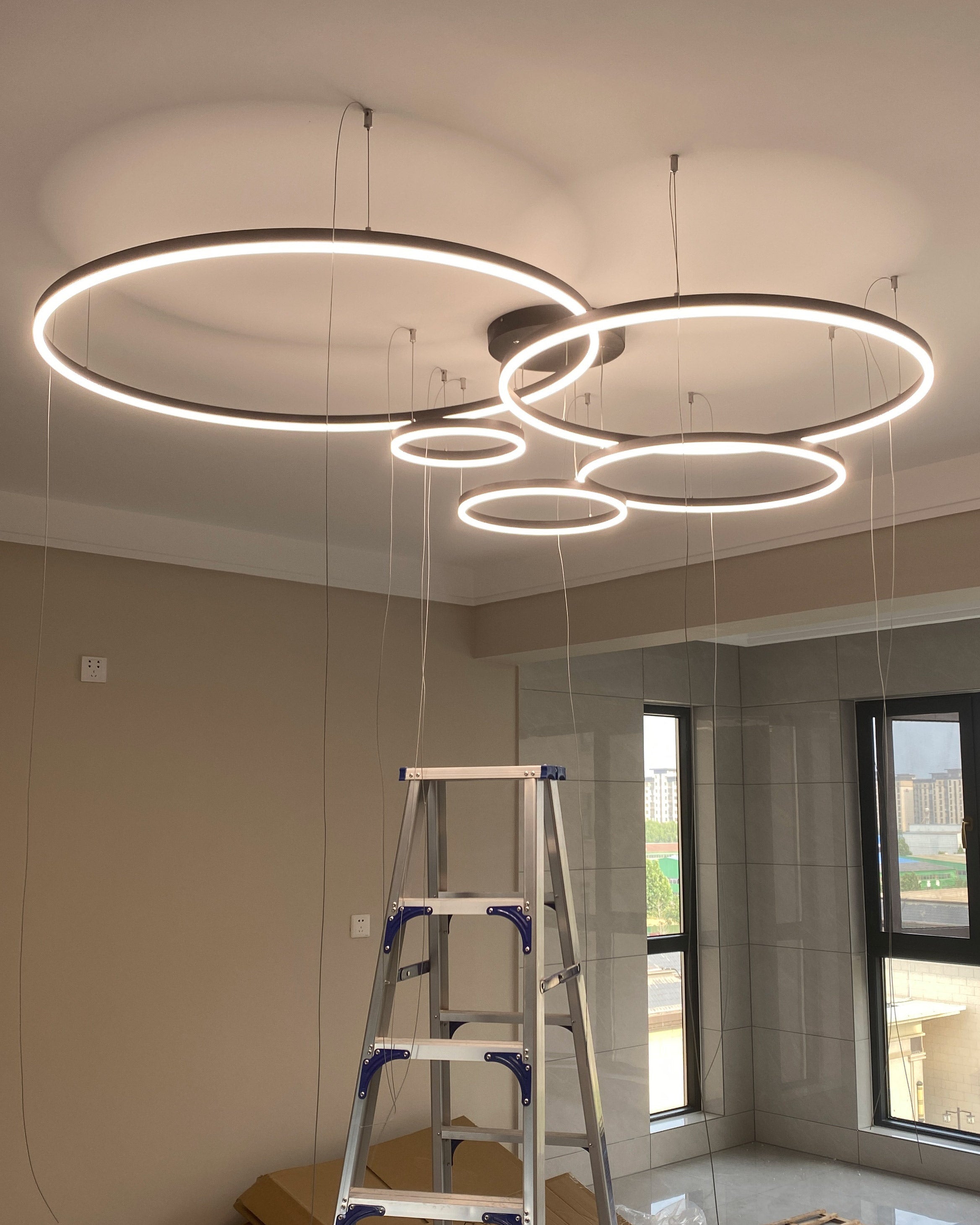 WOMO Lustre Multiple Cercle Led-WM2003