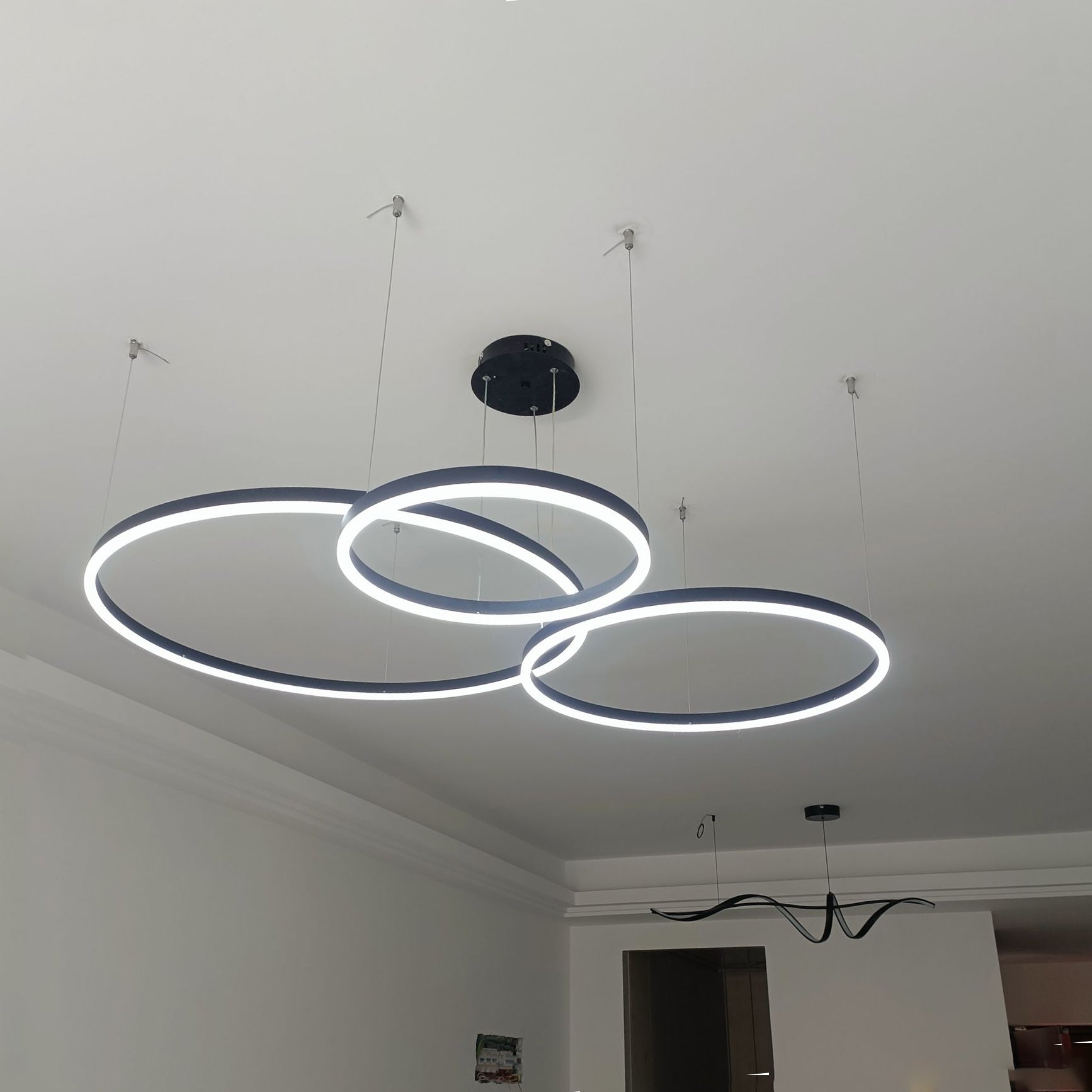 WOMO Lustre Multiple Cercle Led-WM2003