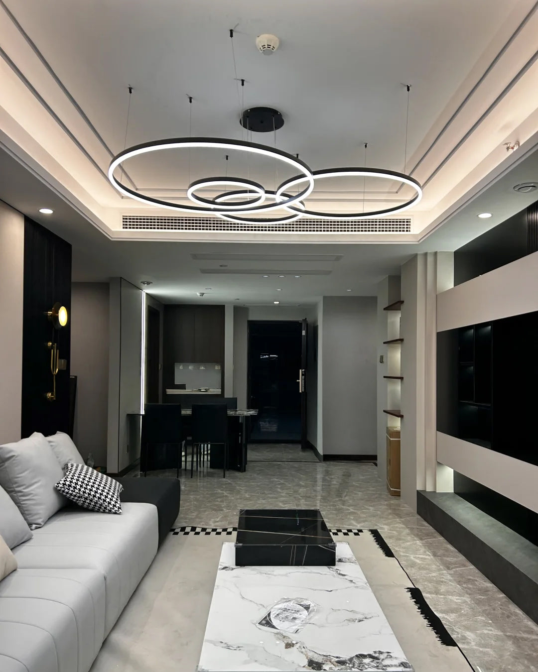 WOMO Lustre Multiple Cercle Led-WM2003