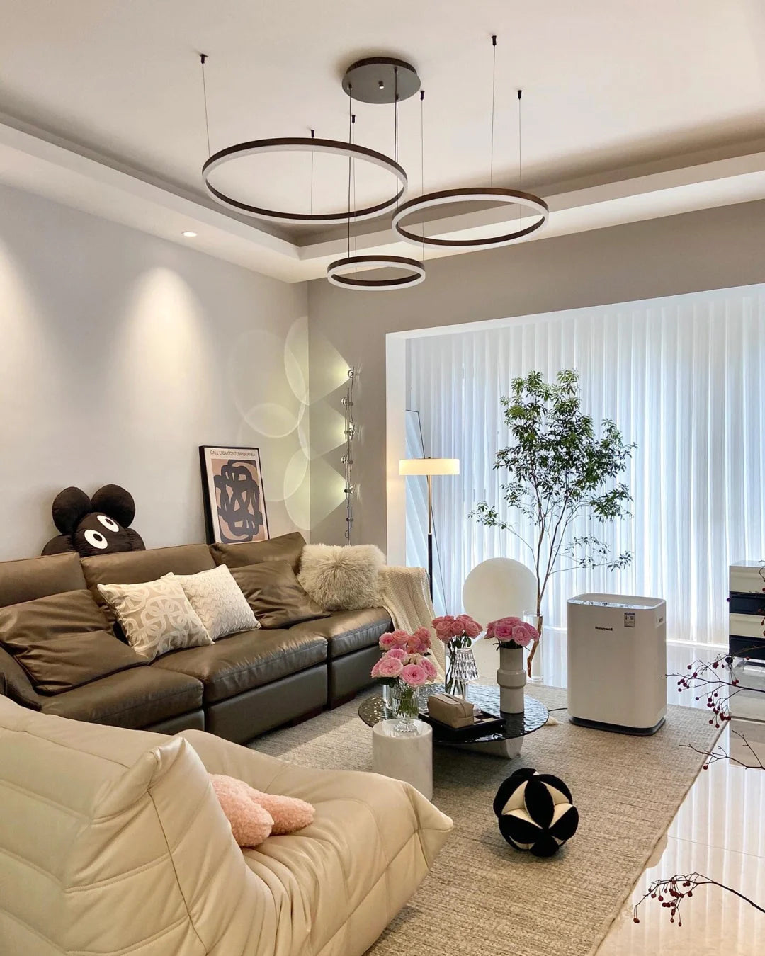 WOMO Lustre Multiple Cercle Led-WM2003