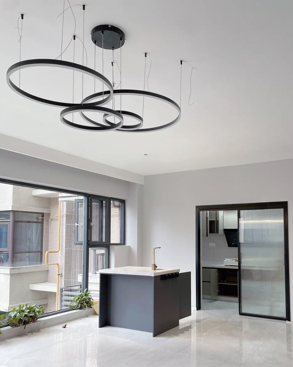 WOMO Lustre Multiple Cercle Led-WM2003