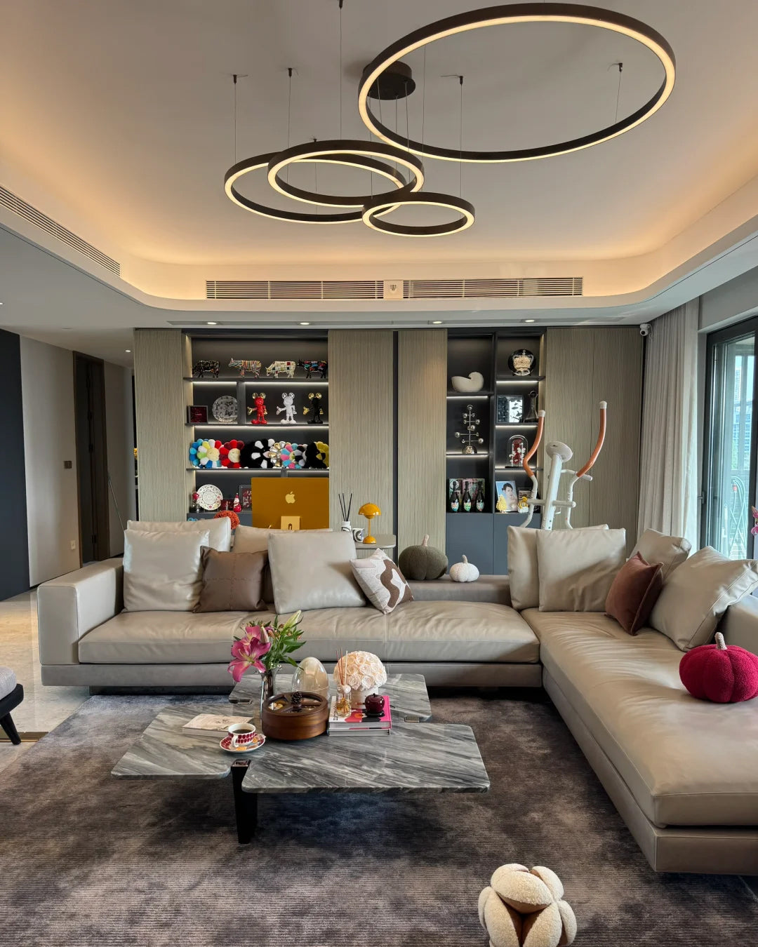 WOMO Lustre Multiple Cercle Led-WM2003
