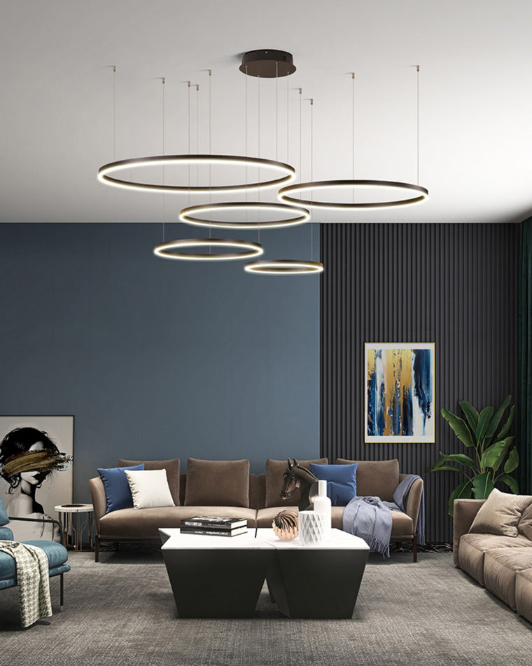 WOMO Lustre Multiple Cercle Led-WM2003