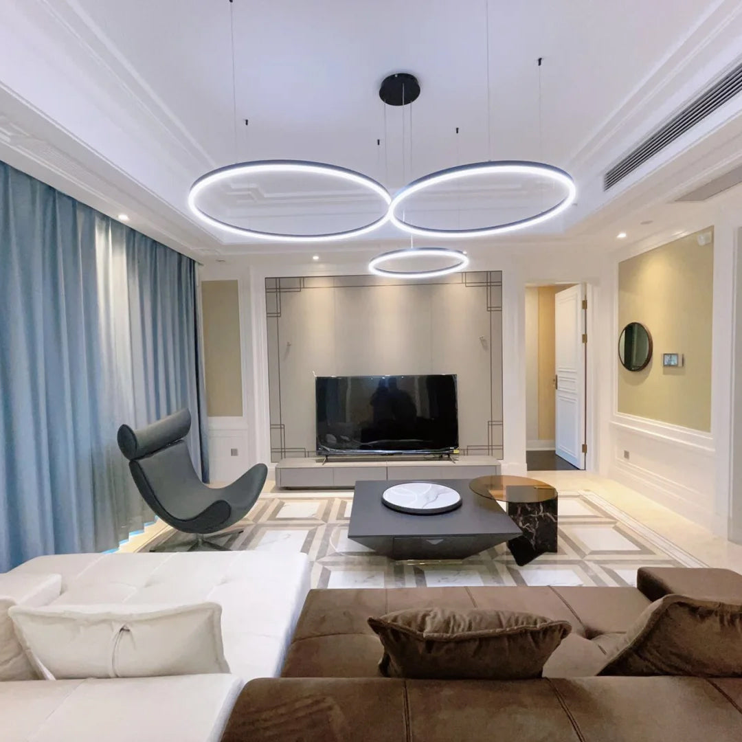 WOMO Lustre Multiple Cercle Led-WM2003