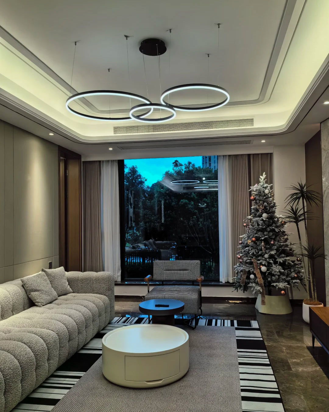 WOMO Lustre Multiple Cercle Led-WM2003