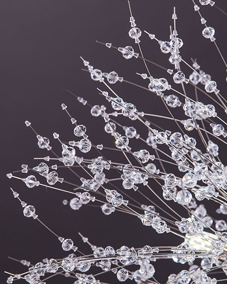 WOMO Lustre Boule Cristal Chrome/Doré-WM2004