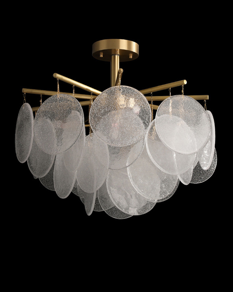 WOMO Lustre Nuage en Verre Art Déco-WM2005