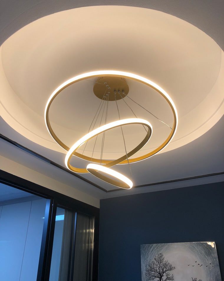 WOMO Lustre Multiple Cercle Led-WM2006