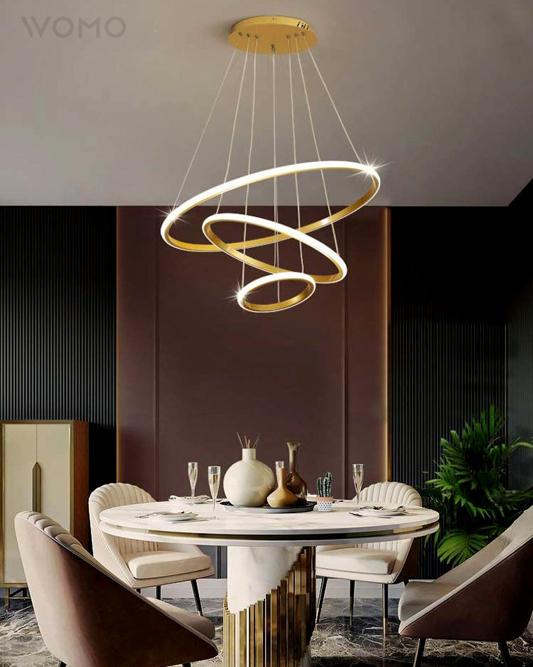 WOMO Lustre Multiple Cercle Led-WM2006