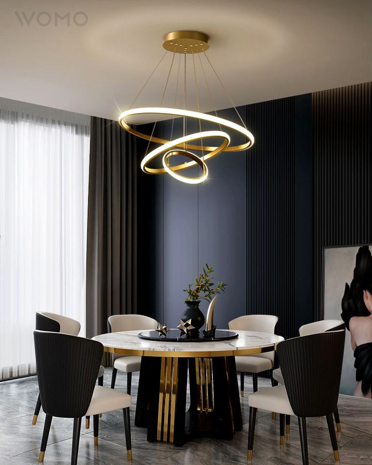 WOMO Lustre Multiple Cercle Led-WM2006