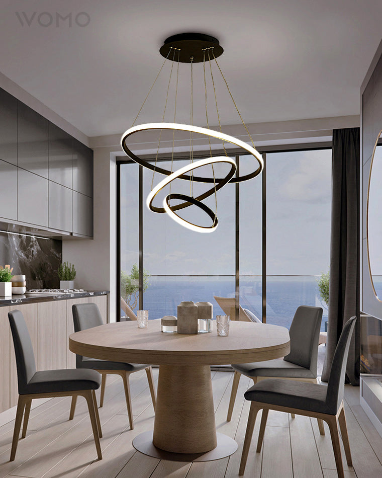 WOMO Lustre Multiple Cercle Led-WM2006