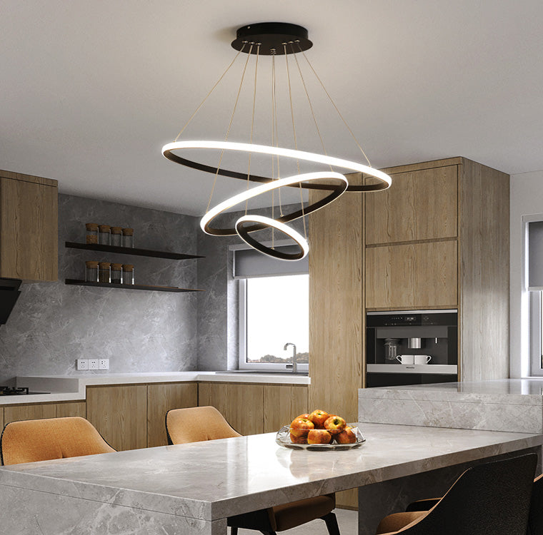 WOMO Lustre Multiple Cercle Led-WM2006