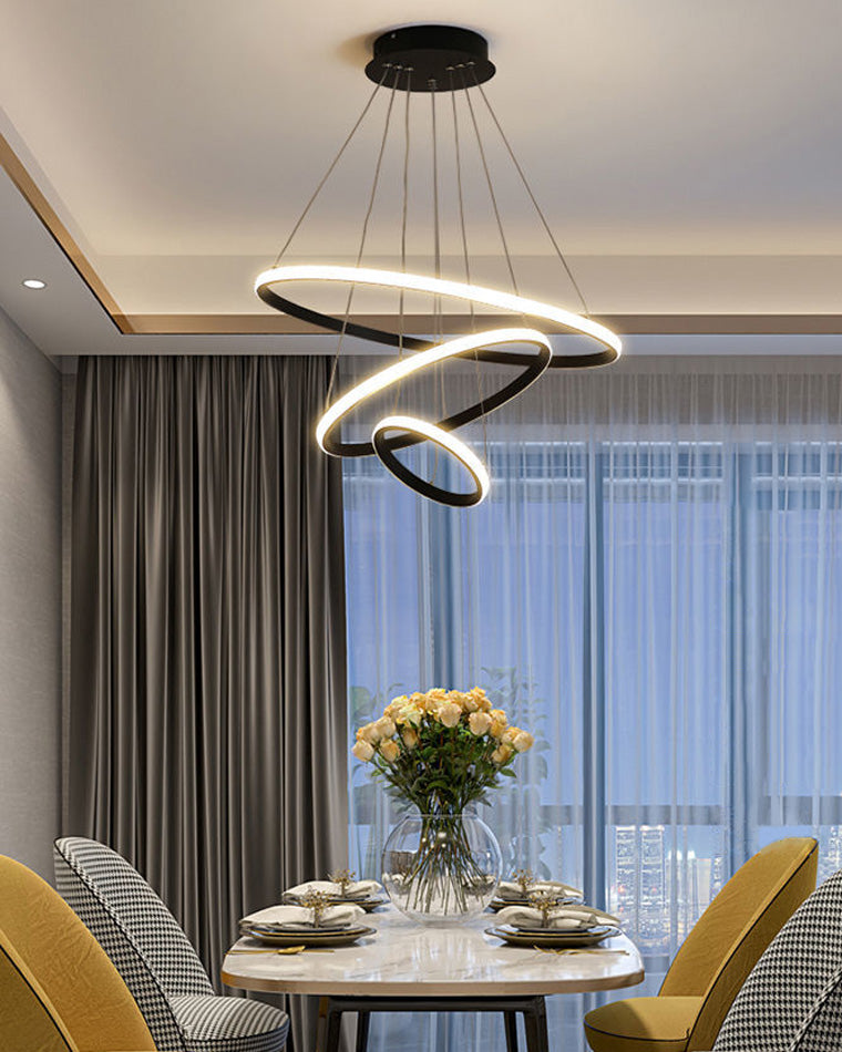WOMO Lustre Multiple Cercle Led-WM2006