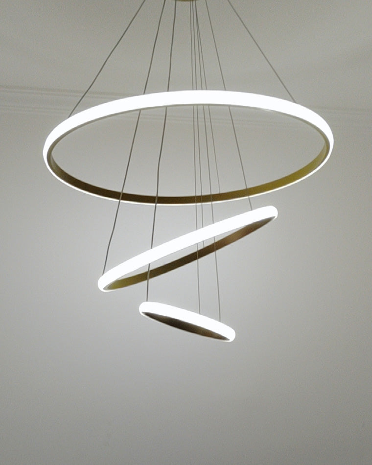 WOMO Lustre Multiple Cercle Led-WM2006