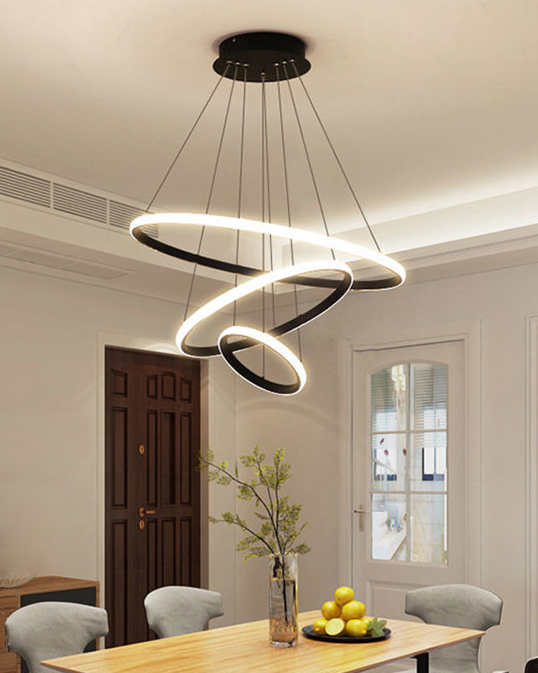 WOMO Lustre Multiple Cercle Led-WM2006