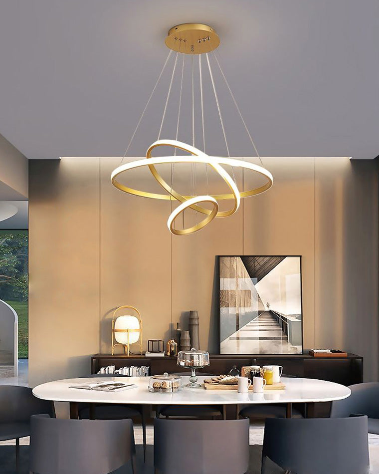 WOMO Lustre Multiple Cercle Led-WM2006