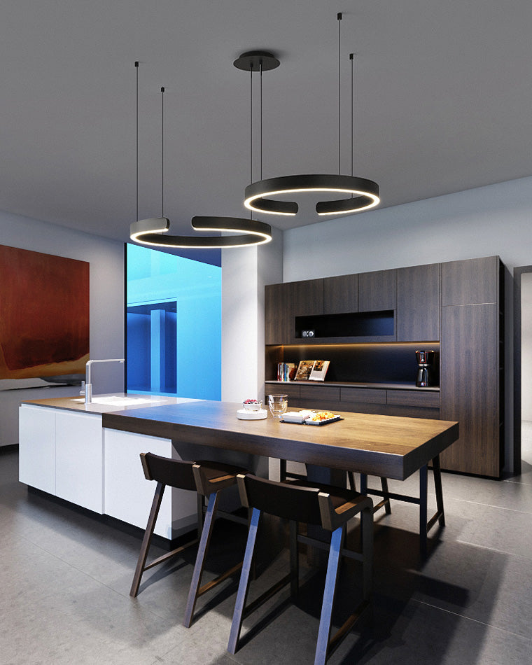 WOMO Lustre Multiple Cercle Led-WM2009