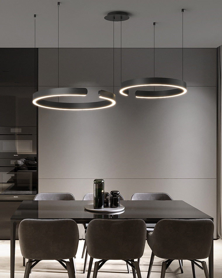 WOMO Lustre Multiple Cercle Led-WM2009