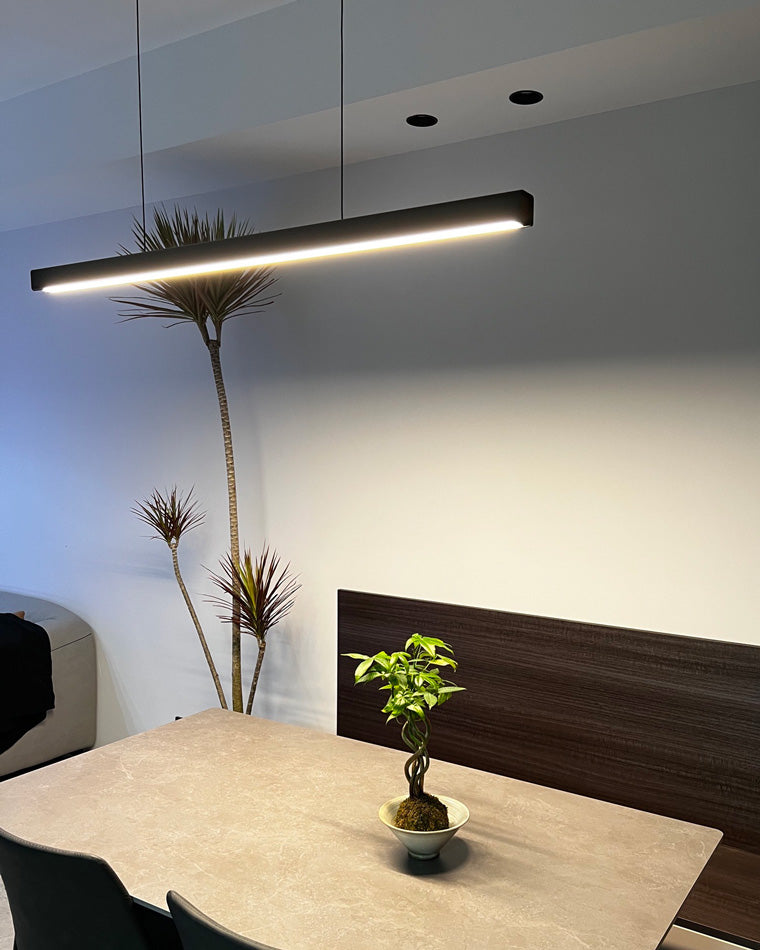 WOMO Suspension LED Lineaire Métal Minimaliste-WM2010