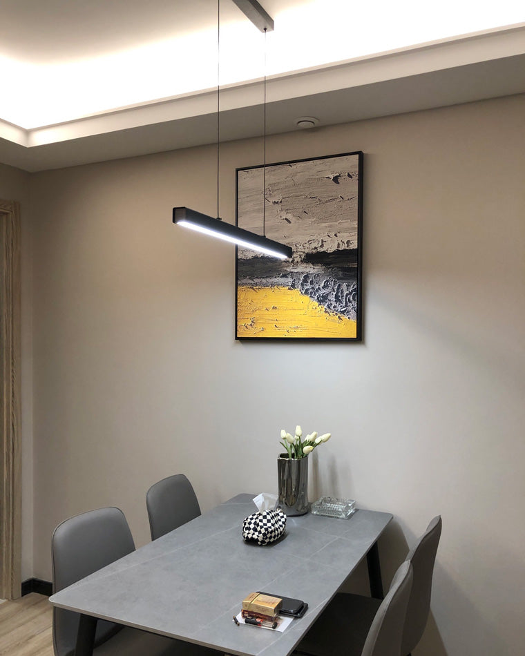 WOMO Suspension LED Lineaire Métal Minimaliste-WM2010
