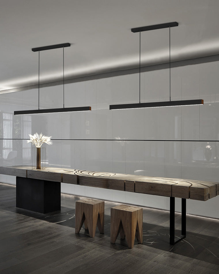 WOMO Suspension LED Lineaire Métal Minimaliste-WM2010