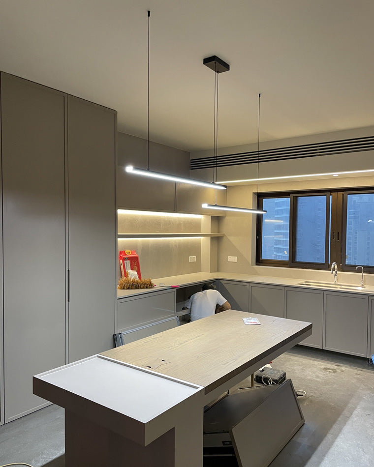 WOMO Suspension Lineaire Led Minimaliste- WM2011