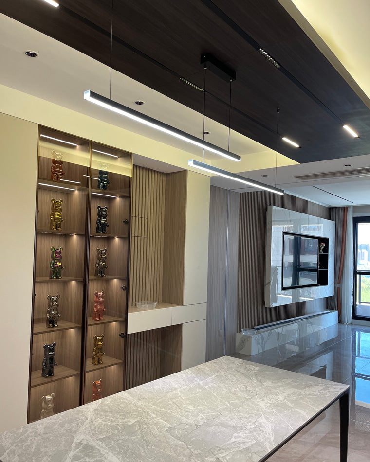WOMO Suspension Lineaire Led Minimaliste- WM2011