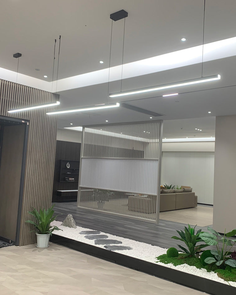 WOMO Suspension Lineaire Led Minimaliste- WM2011