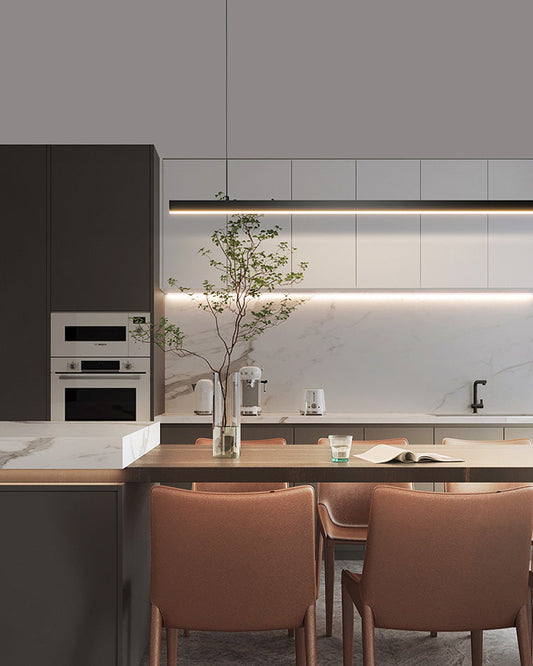 WOMO Minimalist Linear LED Pendant Light - WM2011