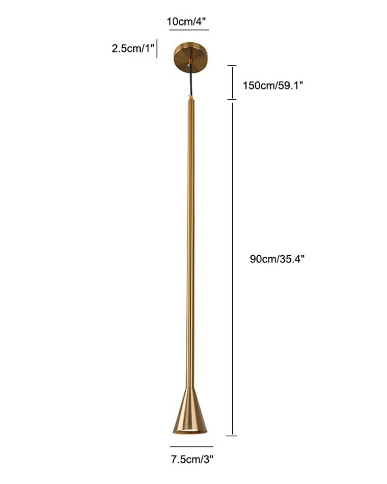 WOMO Cône de chevet Suspension de la lumière-WM2014