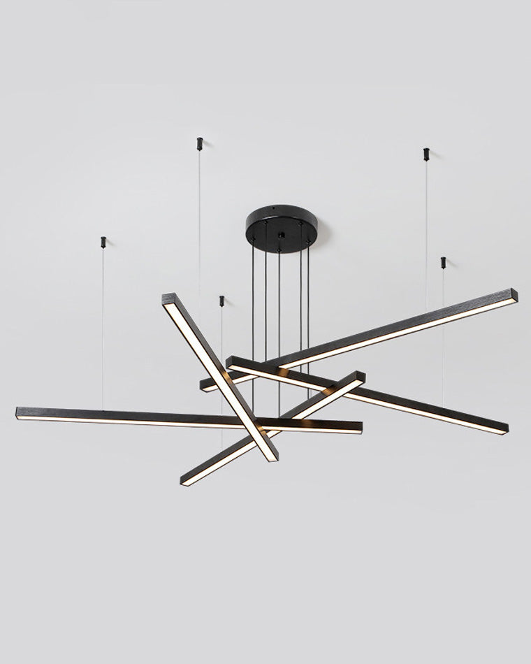 WOMO Lustre Multiple Led Noir/Doré-WM2018
