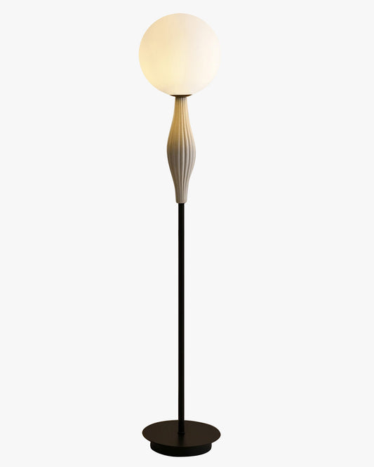 WOMO Lampe sur Pied Globe en Verre - WM7024