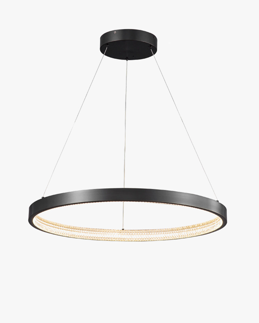 WOMO Lustre Anneaux Led Doré/Noir-WM2357