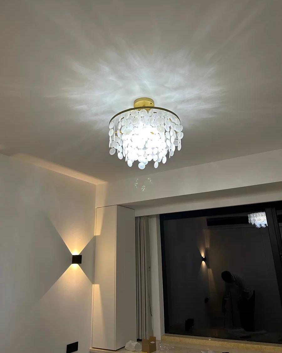 Lustre rond WOMO Capiz-WM2474