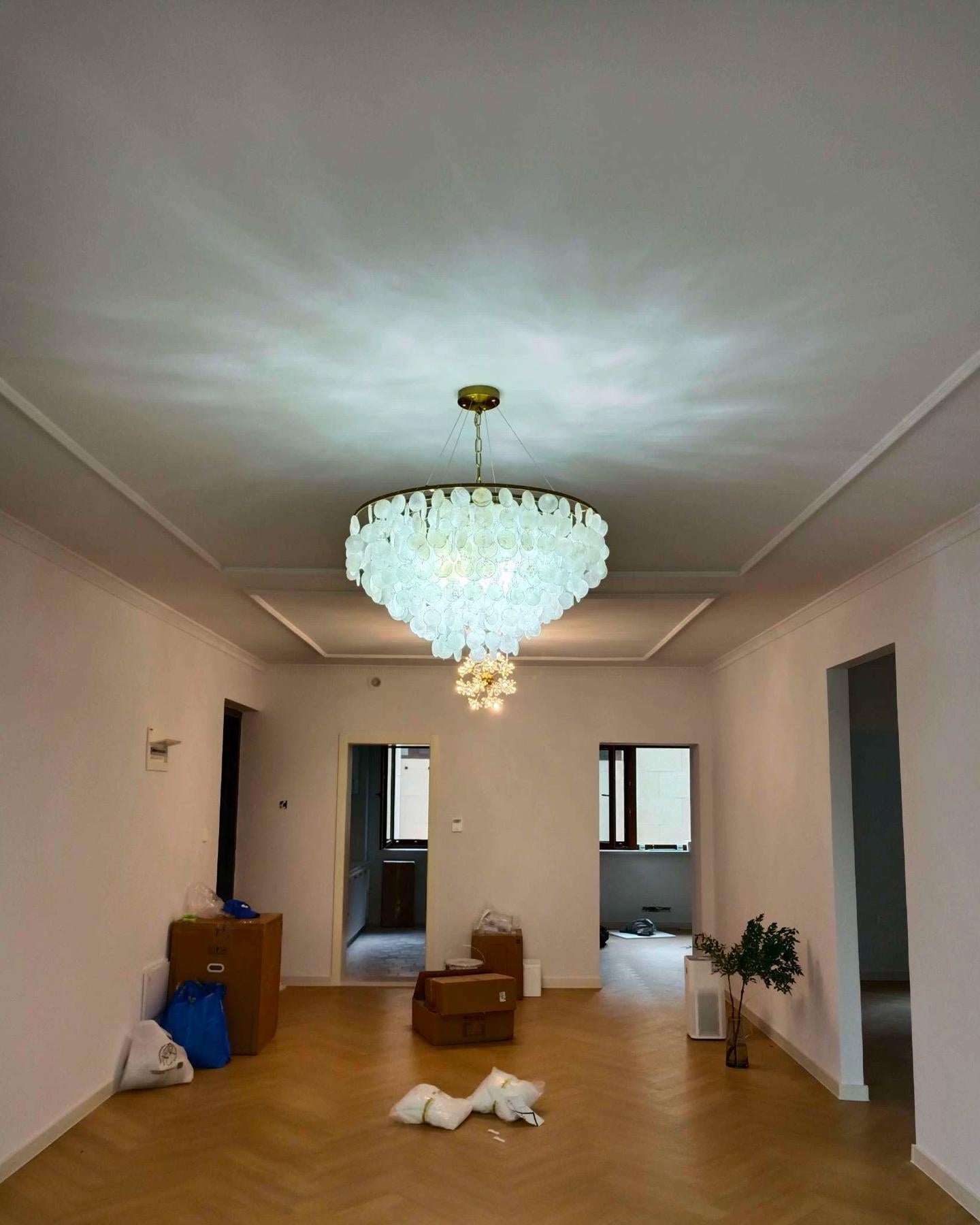 Lustre rond WOMO Capiz-WM2474