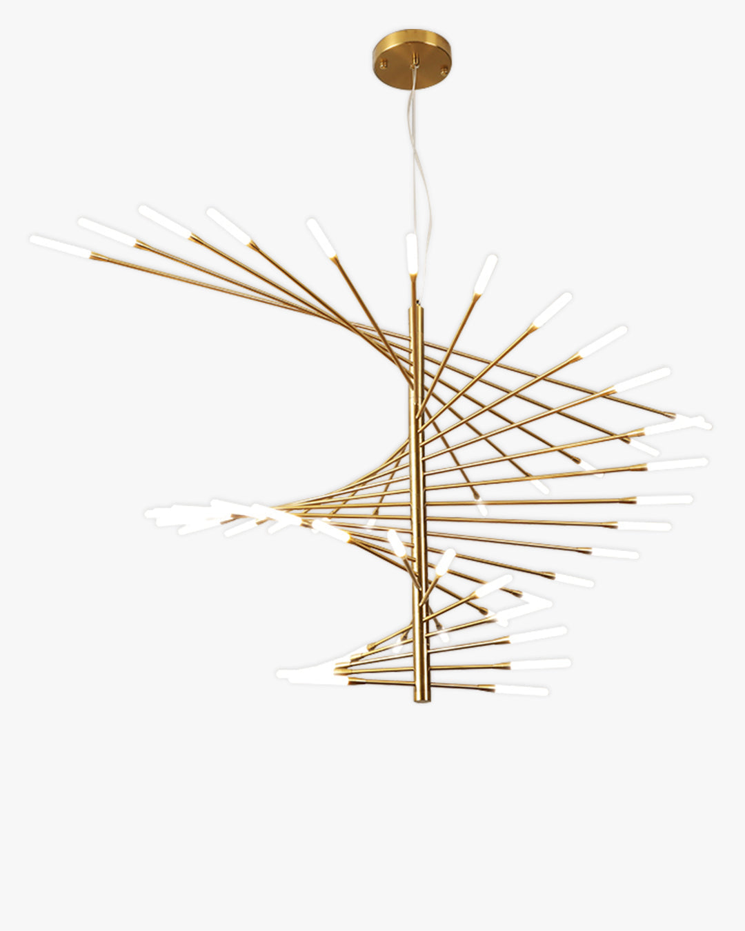 WOMO Multiple Spiral Modern Living Room Chandelier-WM2408