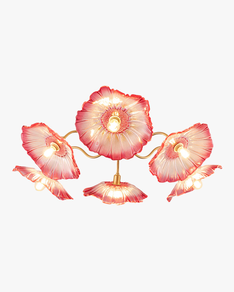 WOMO Lotus Leaf Flower Ceiling Light-WM1026