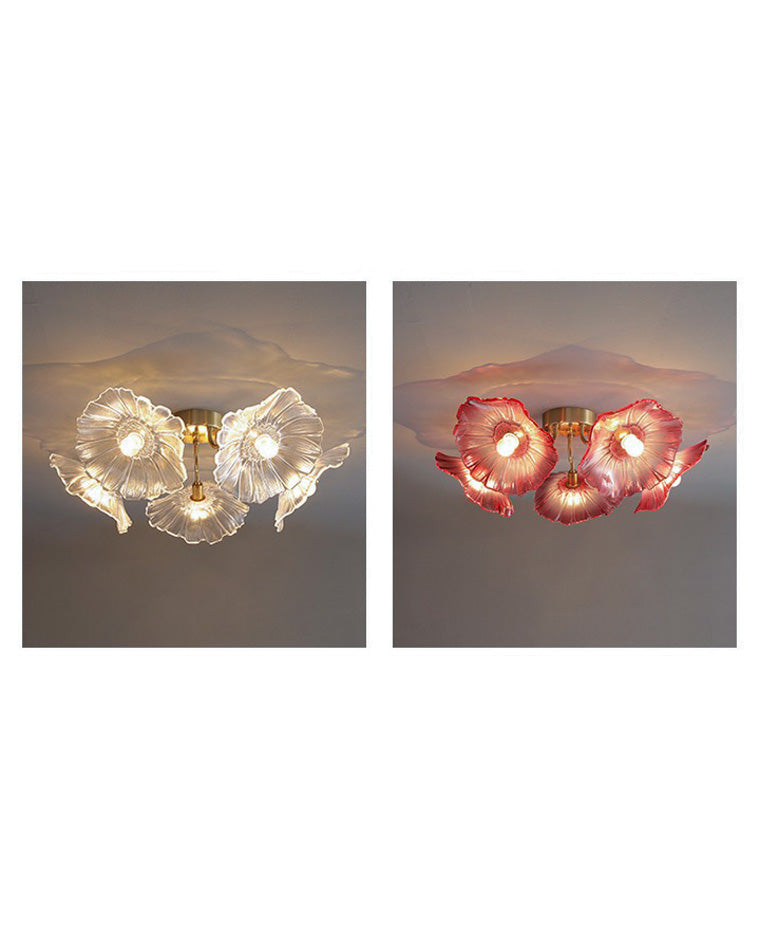 WOMO Lotus Leaf Flower Ceiling Light-WM1026