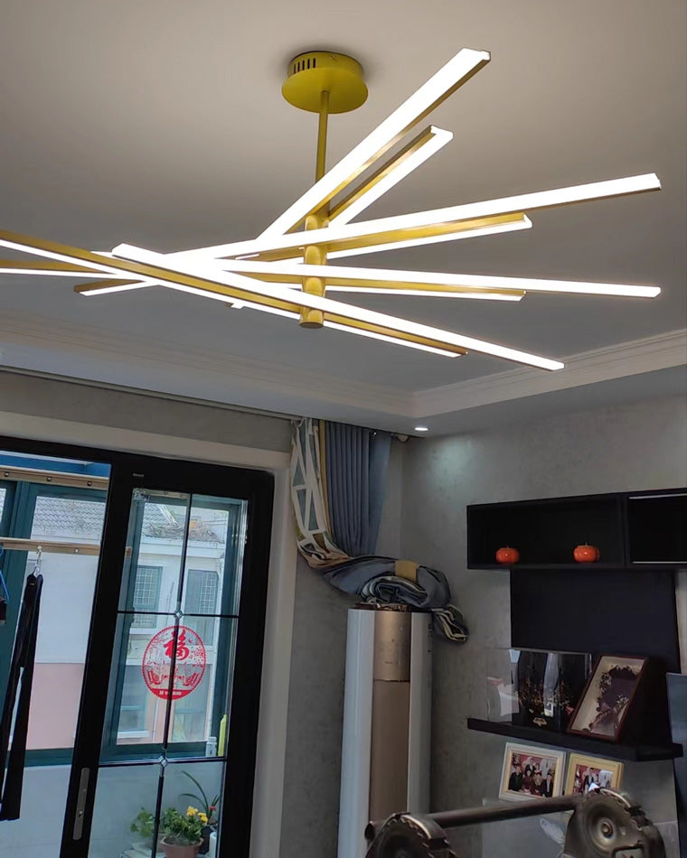 Lustre LED linéaire réglable WOMO-WM2026