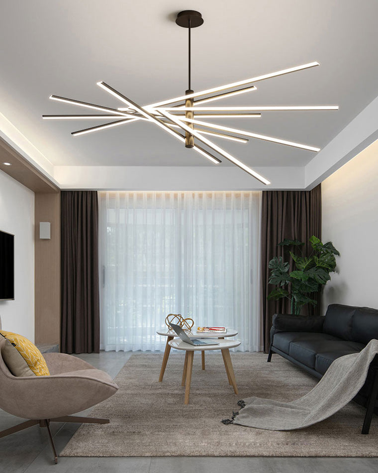 Lustre LED linéaire réglable WOMO-WM2026