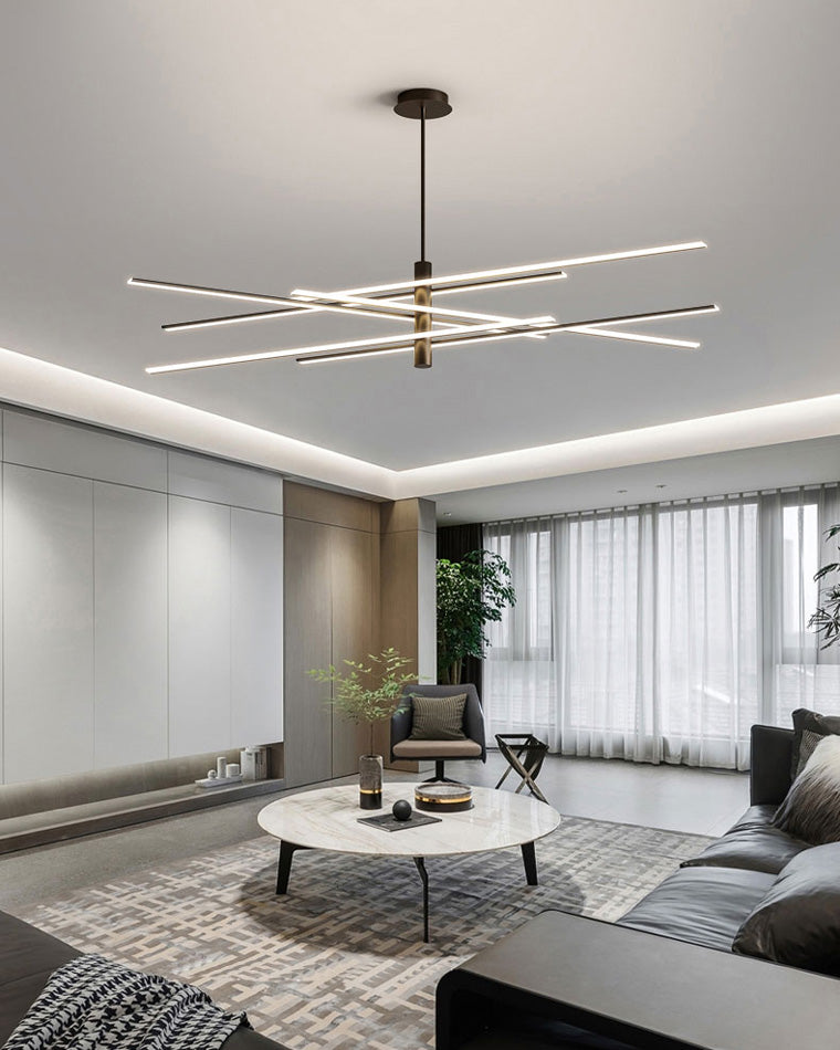Lustre LED linéaire réglable WOMO-WM2026