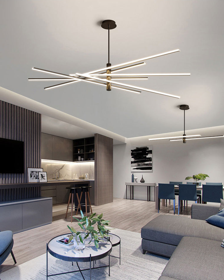Lustre LED linéaire réglable WOMO-WM2026