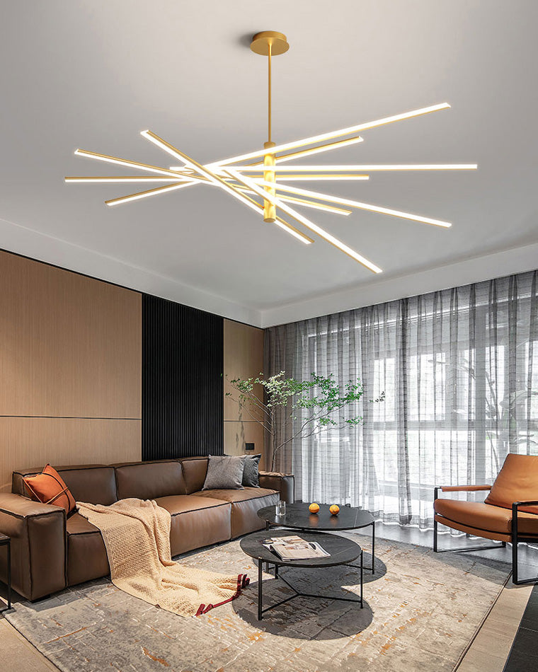 Lustre LED linéaire réglable WOMO-WM2026