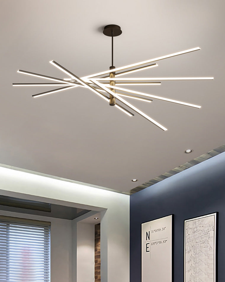 Lustre LED linéaire réglable WOMO-WM2026